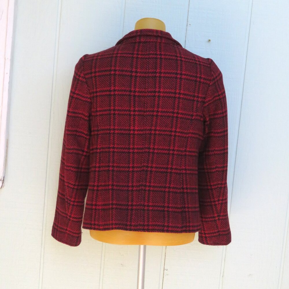 Talbots plaid jacket - Picture 3 of 10